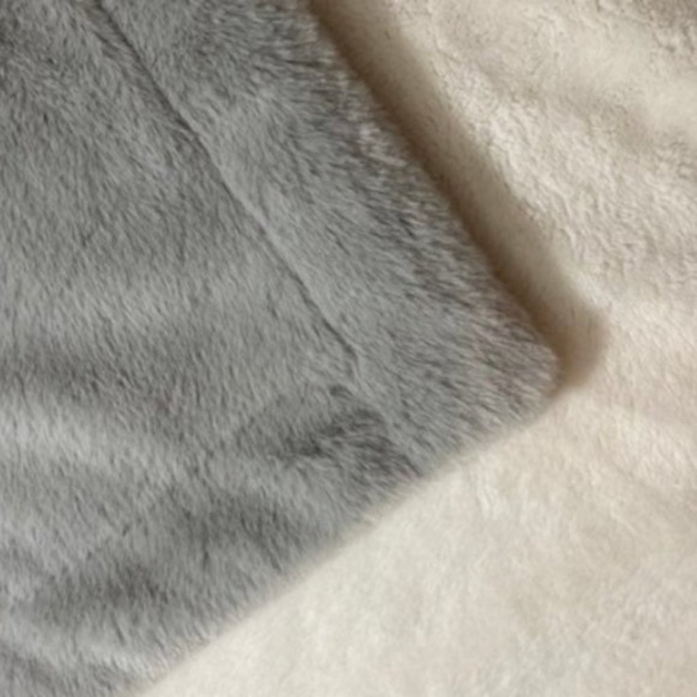 Premium Rabbit Fur with Mink back solid - Picture 8 of 8